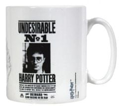 CurePink Keramický hrnek Harry Potter: Undesirable (objem 315 ml) bílý