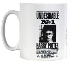 CurePink Keramický hrnek Harry Potter: Undesirable (objem 315 ml) bílý