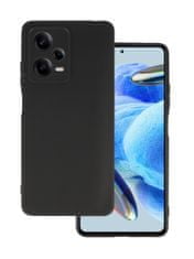 TopQ Kryt MATT Xiaomi Redmi Note 12 Pro 5G černý 95508