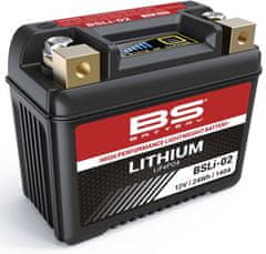 BS-BATTERY Lithiová motocyklová baterie BS-BATTERY BSLI-02 360102