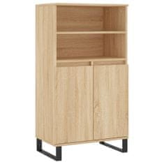 Vidaxl Skříň highboard dub sonoma 60 x 36 x 110 cm kompozitní dřevo