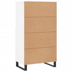 Vidaxl Skříň highboard bílá 60 x 36 x 110 cm kompozitní dřevo