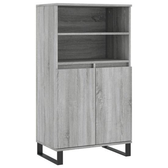 Vidaxl Skříň highboard šedá sonoma 60 x 36 x 110 cm kompozitní dřevo