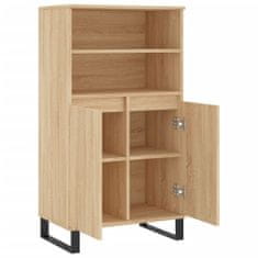 Vidaxl Skříň highboard dub sonoma 60 x 36 x 110 cm kompozitní dřevo