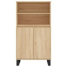 Vidaxl Skříň highboard dub sonoma 60 x 36 x 110 cm kompozitní dřevo