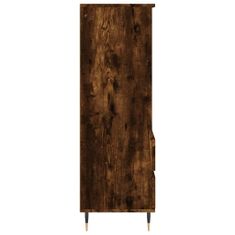 Vidaxl Skříň highboard kouřový dub 40 x 36 x 110 cm kompozitní dřevo