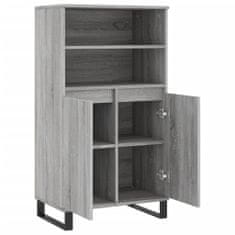 Vidaxl Skříň highboard šedá sonoma 60 x 36 x 110 cm kompozitní dřevo