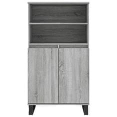 Vidaxl Skříň highboard šedá sonoma 60 x 36 x 110 cm kompozitní dřevo