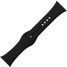 FIXED Silikonový řemínek Silicone Strap pro Xiaomi Redmi Watch 3, černý, FIXSSTB-1175-BK
