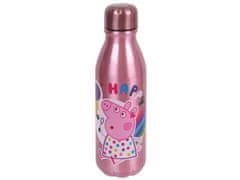 sarcia.eu Peppa Pig Hliníková láhev na pití Peppa Pig Růžová 600ml