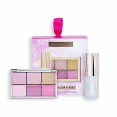 Makeup Revolution Dárková sada dekorativní kosmetiky Mini Soft Glam Heroes