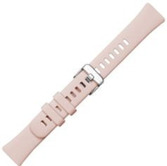 FIXED Silikonový řemínek Silicone Strap pro Huawei Band 8, růžový, FIXSSTB-1183-PI