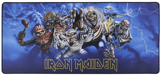 Subsonic Iron Maiden Gaming Mouse Pad XXL, modrá (SA5589-IM1)