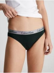 Calvin Klein Sada tří dámských kalhotek v tmavě zelené a šedé barvě Calvin Klein Underwear XS