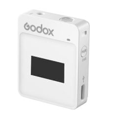 Godox Kompaktní digitální bezdrátový mikrofonní systém Godox MoveLink II M1 (bílý)