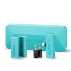 Godox Mikrofonní systém Godox MoveLink Mini LT Kit 2 (Macaron Green) 2,4 GHz (Lightning)