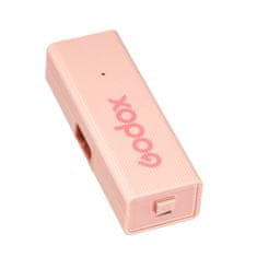 Godox Mikrofonní systém Godox MoveLink Mini UC Kit 2 (Cherry Pink) 2,4 GHz