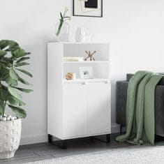 Vidaxl Skříň highboard bílá 60 x 36 x 110 cm kompozitní dřevo