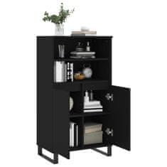 Vidaxl Skříň highboard černá 60 x 36 x 110 cm kompozitní dřevo