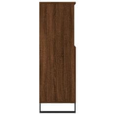 Greatstore Skříň highboard hnědý dub 60 x 36 x 110 cm kompozitní dřevo