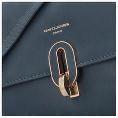 David Jones Módní dámská koženková crossbody Noemi, modrá