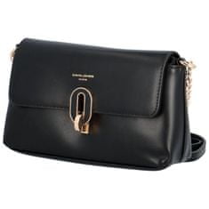 David Jones Módní dámská koženková crossbody Noemi, černá