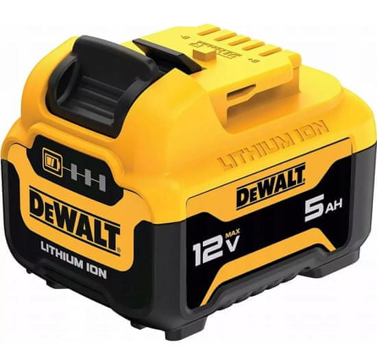 DeWalt zásuvný akumulátor DCB126-XJ 12V XR 5,0 Ah - rozbaleno