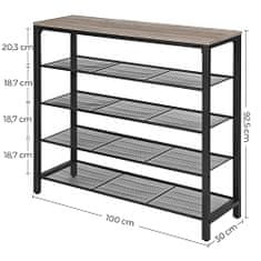 Artenat Botník Cabo, 100 cm, černá