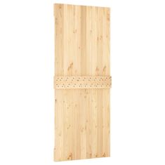 Greatstore Posuvné dveře s kováním 85 x 210 cm masivní borové dřevo