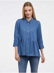 ONLY Modrá dámská džínová košile ONLY New Canberra XS
