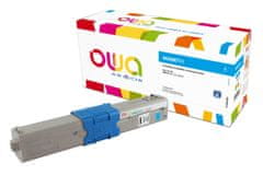 Armor OWA toner kompatibilní s OKI 46508711, 3000st, modrá/cyan