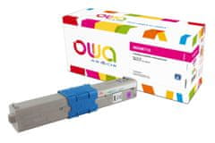 Armor OWA toner kompatibilní s OKI 46508710, 3000st, červená/magenta