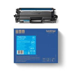 Brother TN-TN821XLC, toner cyan, 9 000 str.