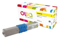 Armor OWA toner kompatibilní s OKI 46508709, 3000st, žlutá/yellow