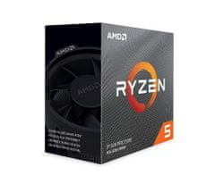 AMD Ryzen 5 6C/12T 3600 (3.6GHz,35MB,65W,AM4) box + Wraith Stealth cooler