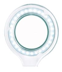 PROMED LED Stolní lampa s lupou LTM-30 bílá