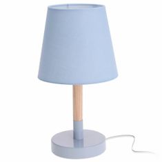 ModernHome Stojací Lampa S Modrým Stínidlem