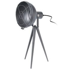 ModernHome Stojací Lampa Loft Šedá 52 Cm