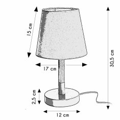 ModernHome Stojací Lampa S Růžovým Stínítkem