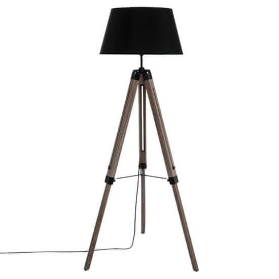 ModernHome Stojací Lampa Runo Black 145 Cm