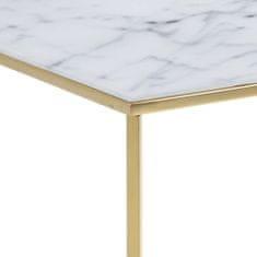 ModernHome Odkládací Stolek Falchetto Gold Marble 80X80 Cm