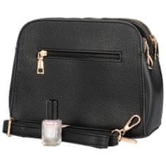 MaxFly Trendy dámská koženková crossbody Emilia , černá