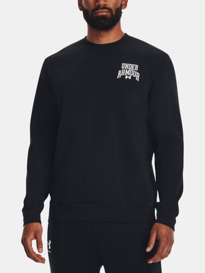 Under Armour Mikina UA Rival Terry Graphic Crew-BLK