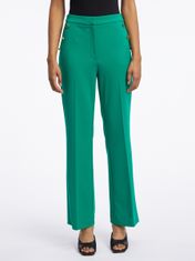 Orsay Zelené dámské kalhoty 44