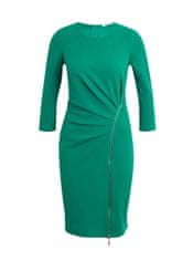 Orsay Zelené dámské pouzdrové šaty 38