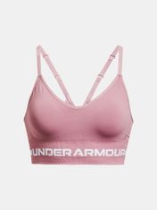 Under Armour Podprsenka UA Seamless Low Long Bra-PNK XS