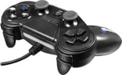 Subsonic by SUPERDRIVE herní ovladač PRO4 WIRED BLACK/ PS4/ PS3/ PC