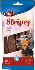 Trixie STRIPES Light - hovězí pásky 10ks / 100g