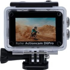 Rollei Rollei ActionCam D6Pro/ 24 MPix/ 5K 30fps/ 4K 60fps/ 2,2"IPS dotykový displej/ Stabilizace obrazu