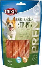 Trixie Premio CHICKEN CHEESE STRIPES - kuřecí pásky se sýrem 100g